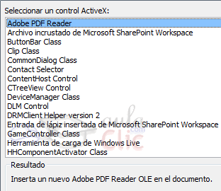 Controles ActiveX