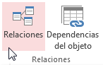 Botón Relaciones