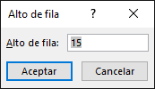 alto de fila