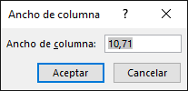 ancho de columna