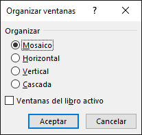 Organizar ventanas