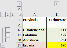 ejemplo esquema comprimido