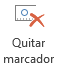 Quitar marcador