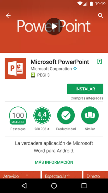 insatlarPowerPoint App 