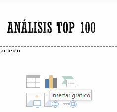 Cine - Insertar gráfico