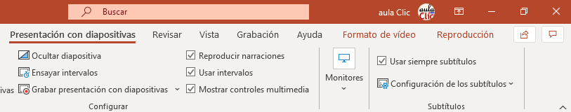 Subttulos del orador en PowerPoint