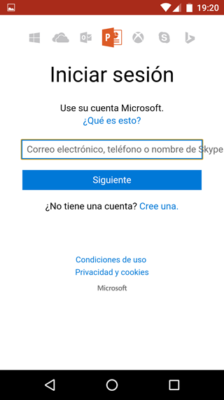 Microsoft Word para moviles