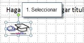 Posición 1 - Objeto seleccionado