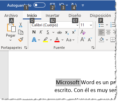 Accesibilidad en Word