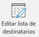 Editar lista de destinatarios