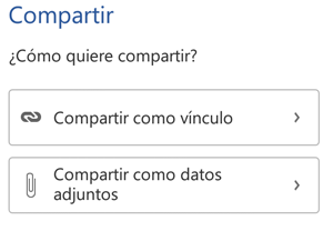 Cómo compartir en Word