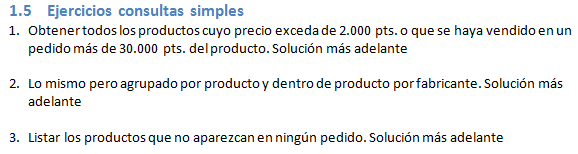 Ejercicio de referencias cruzadas a marcadores, resultado final