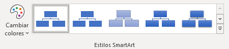 Estilos SmartArt