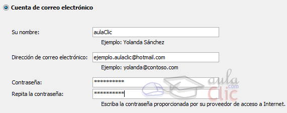 Cuenta hotmail en Outlook